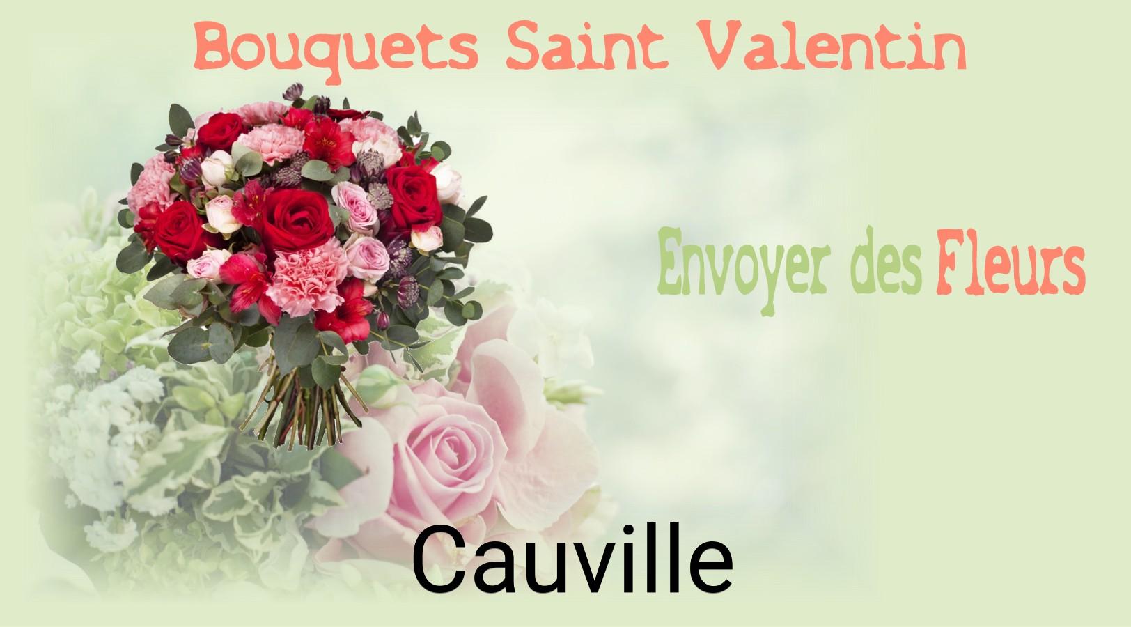 Roses de Saint-Valentin livrées à Cauville